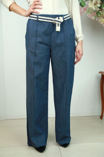 [201325] Broek Omean nm65 kapnaad wijde pijp insteekzakken 