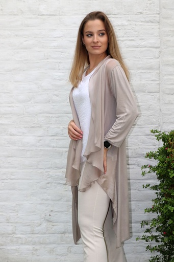 [201370] Owyn 58456 nm100 front in zijde sjaalkraag gepunt rug in viscose jersey