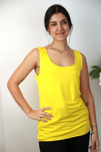 [201478] Tank top Obbe nm95 open hals S/M viscose jersey