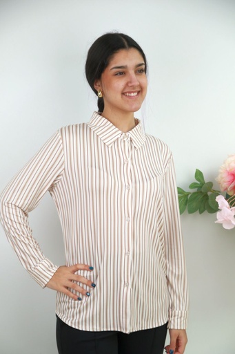 [201547] Jersey polo Nelle nm20 vertical stripes