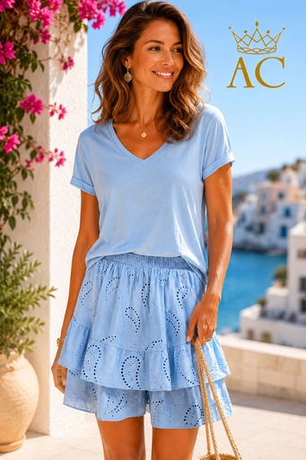 [202179] Orphille 38332 nm100 ajour embroidered cashmere flower
