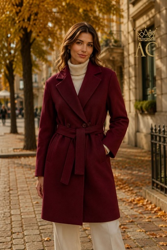 [202429] Veste Thalia nm15, col pointu, double fermeture à 2 boutons